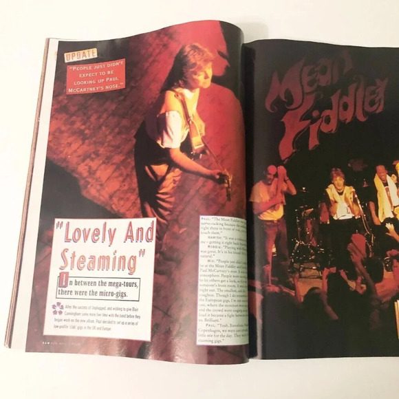 1993  Paul McCartney New World Tour Concert Program Tour Book Beatles - Picture 16 of 16